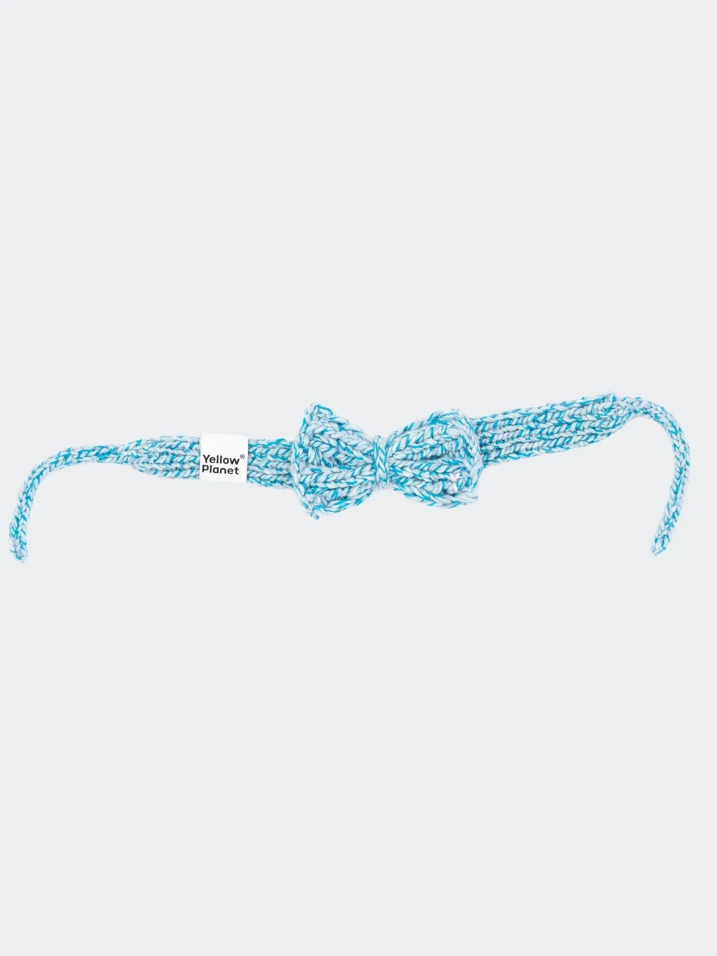 Funky Gentle Dog Series | Hand-Knitted Bow Tie in Alpaca & Wool Blend